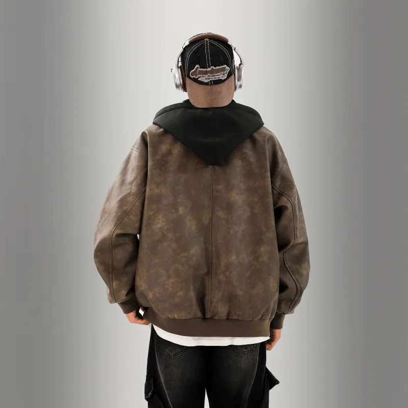 S.k. Manor Hill Leather Jacket Unisex-5