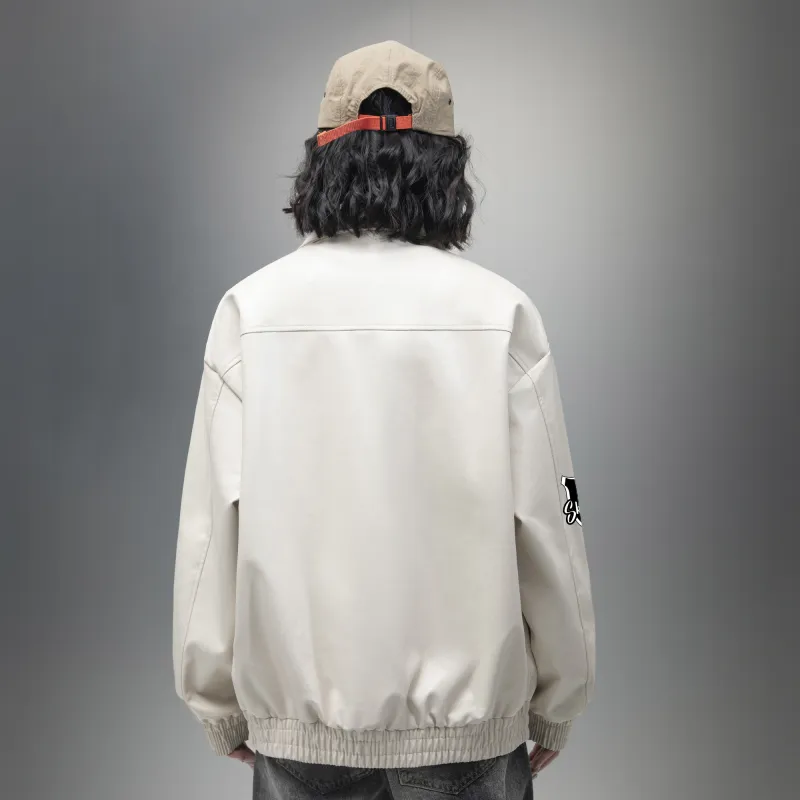 S.k. Manor Hill Leather Jacket Unisex-17