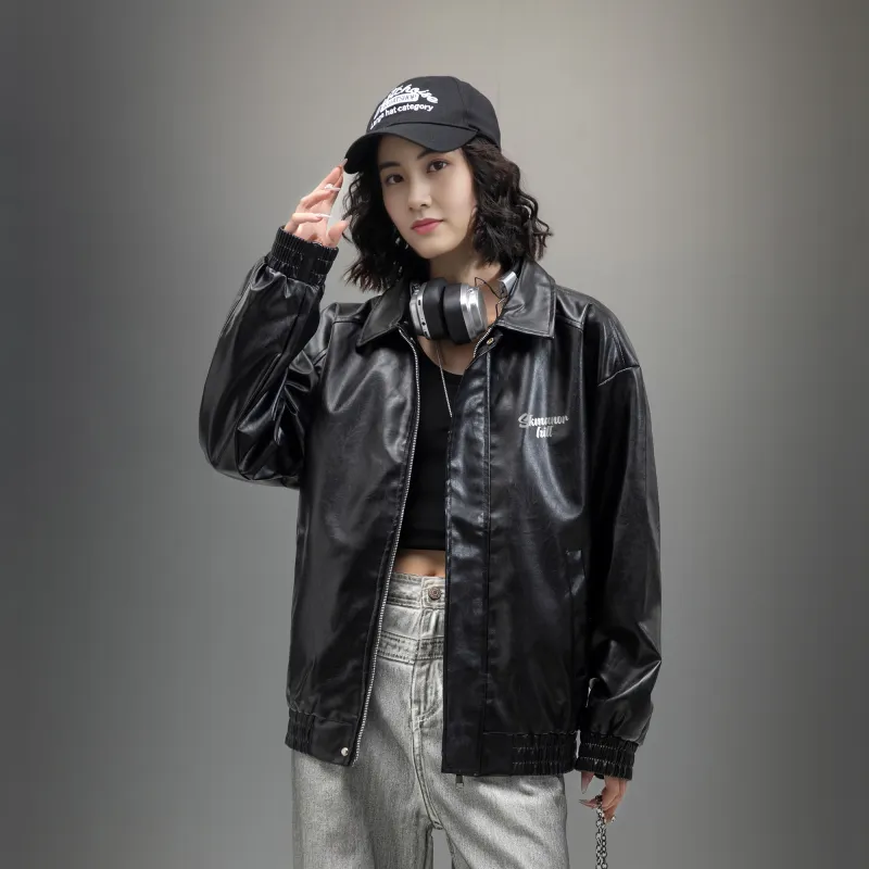 S.k. Manor Hill Leather Jacket Unisex-3