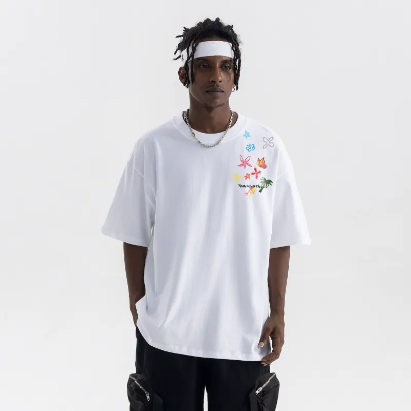 S.k. Manor Hill Short Sleeved T Shirts Unisex-3