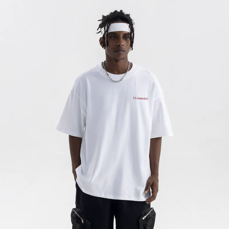 S.k. Manor Hill Short Sleeved T Shirts Unisex-3