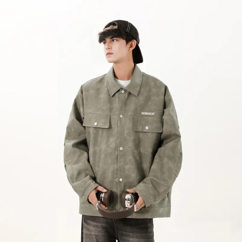 S.k. Manor Hill Leather Jacket Unisex-18