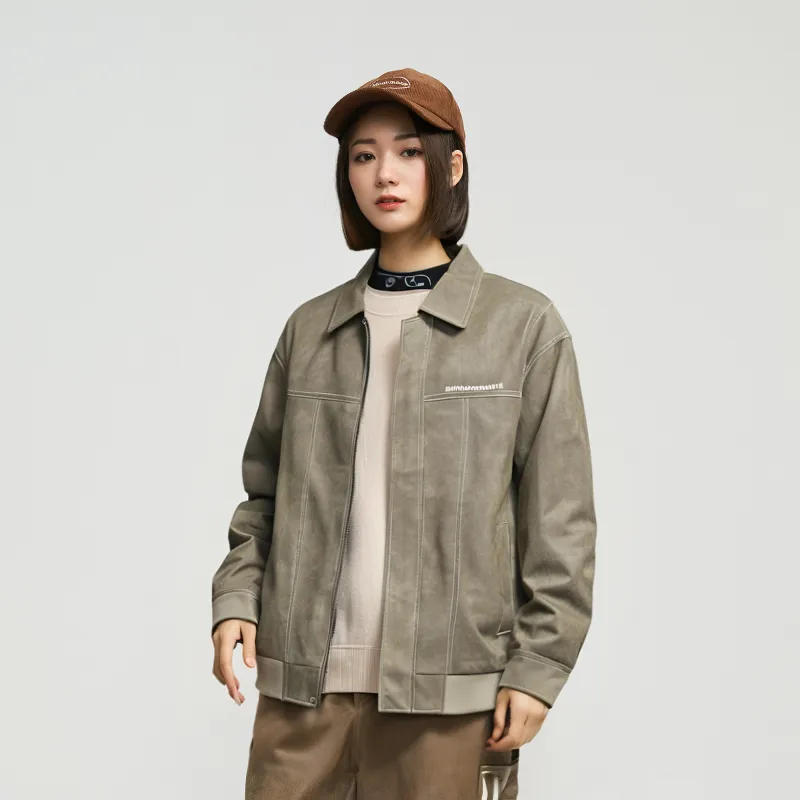 S.k. Manor Hill Leather Jacket Unisex-12