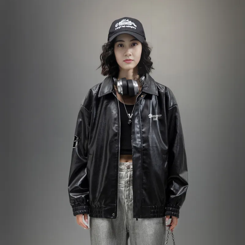 S.k. Manor Hill Leather Jacket Unisex-2