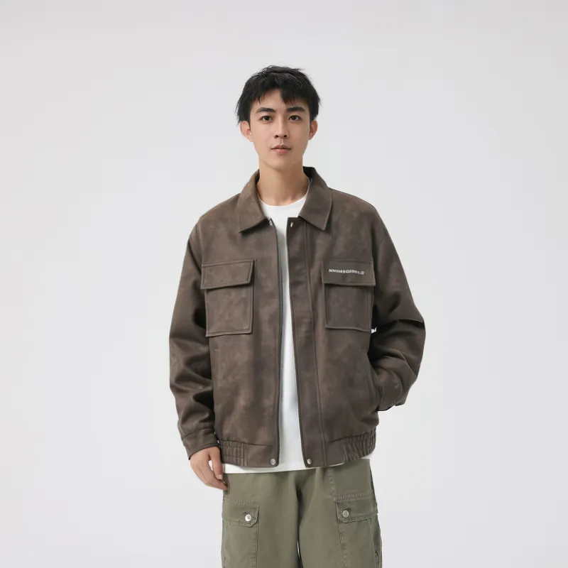 S.k. Manor Hill Leather Jacket Unisex-3