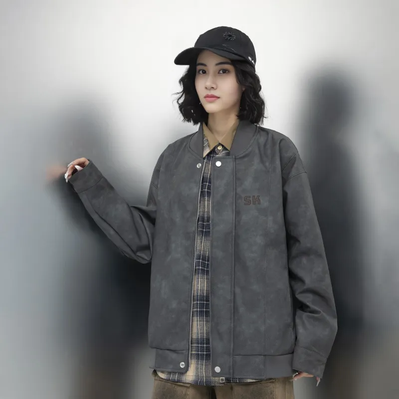 S.k. Manor Hill Leather Jacket Unisex-9