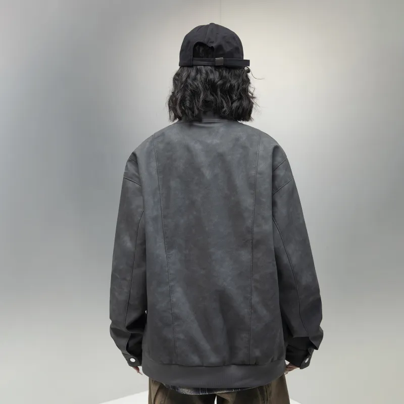 S.k. Manor Hill Leather Jacket Unisex-13