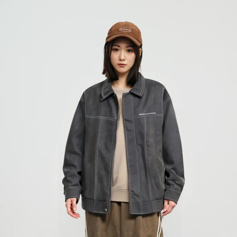 S.k. Manor Hill Leather Jacket Unisex-2
