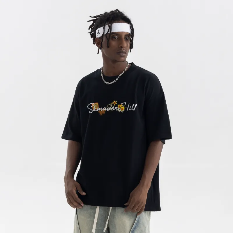 S.k. Manor Hill Short Sleeved T Shirts Unisex-3