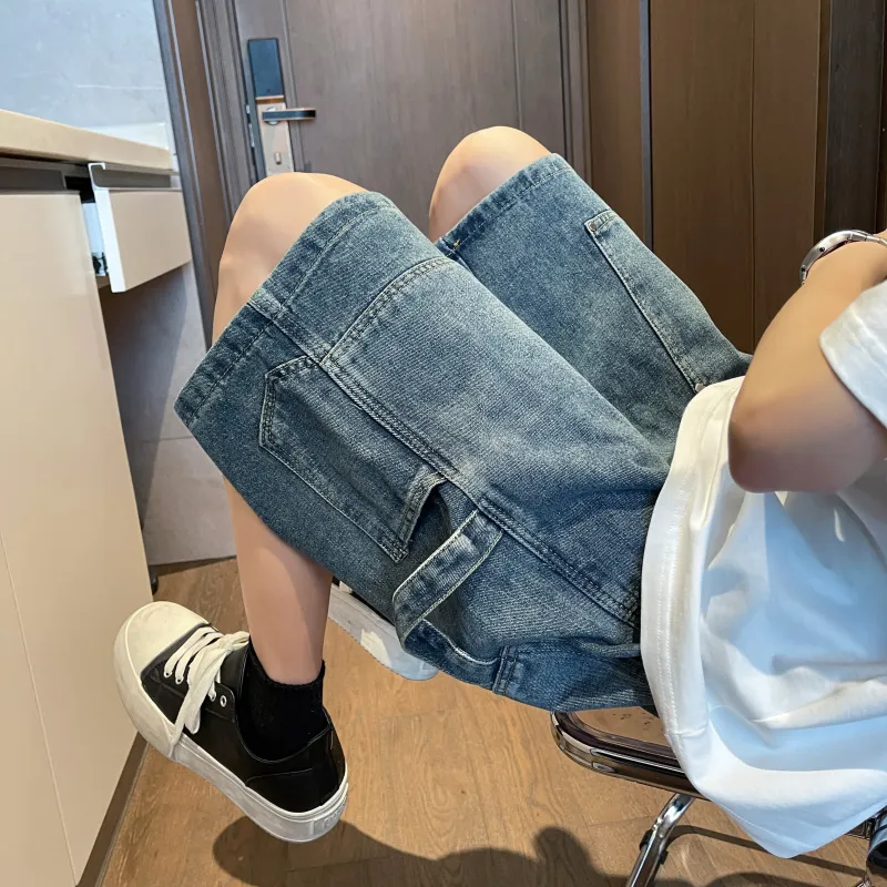 S.k. Manor Hill Denim Shorts Unisex-4
