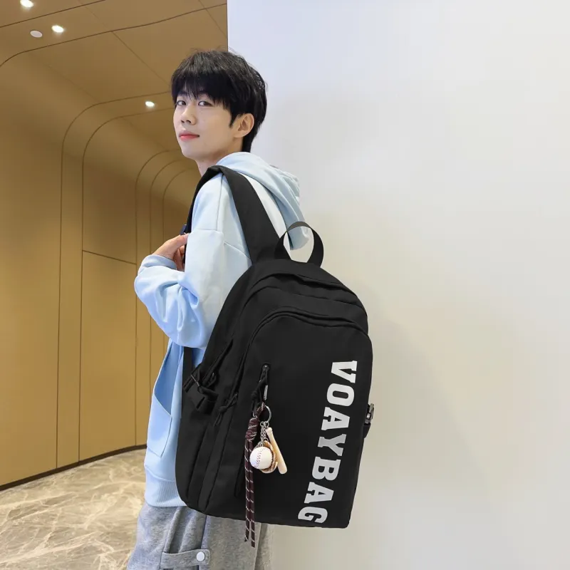 ResNonverba Nylon Backpack Regular Unisex Multicolor-11