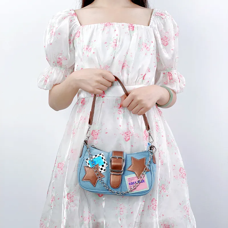 ResNonverba PU Shoulder Bag Crossbody Bag Regular Women's Multicolor-38