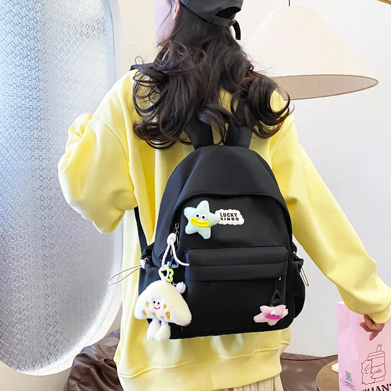 ResNonverba Nylon Backpack Women's Multicolor-9