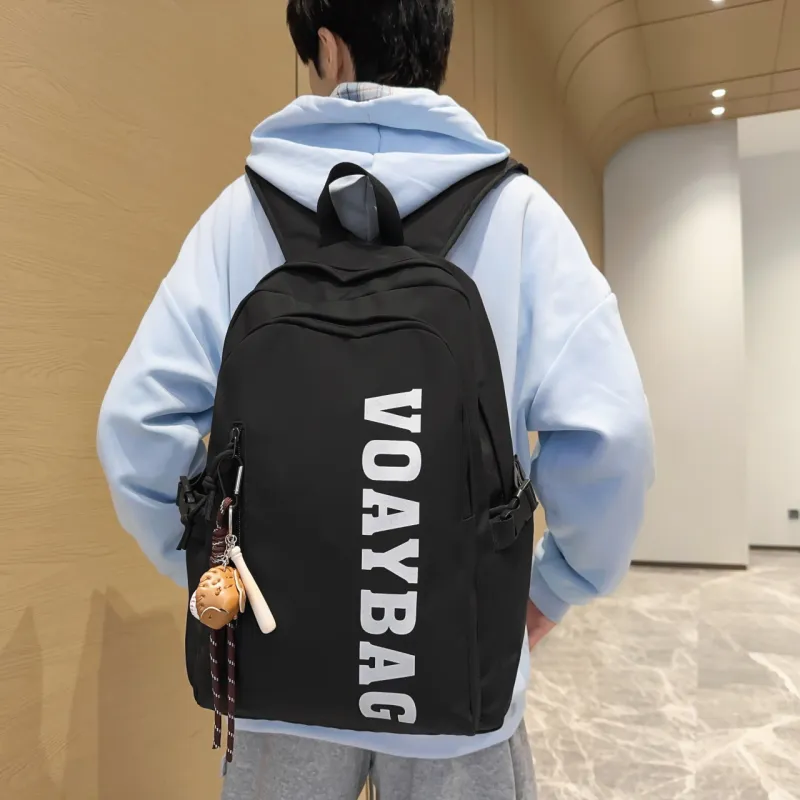 ResNonverba Nylon Backpack Regular Unisex Multicolor-12