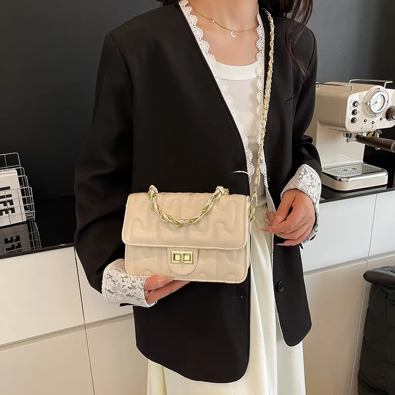 ResNonverba PU Crossbody One Shoulder Handbag Regular Women's Multicolor-3