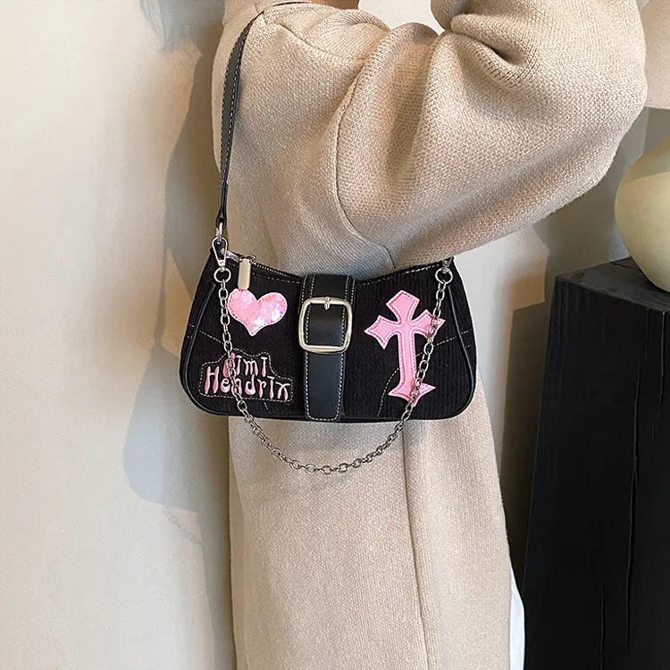ResNonverba PU Shoulder Bag Crossbody Bag Regular Women's Multicolor-14