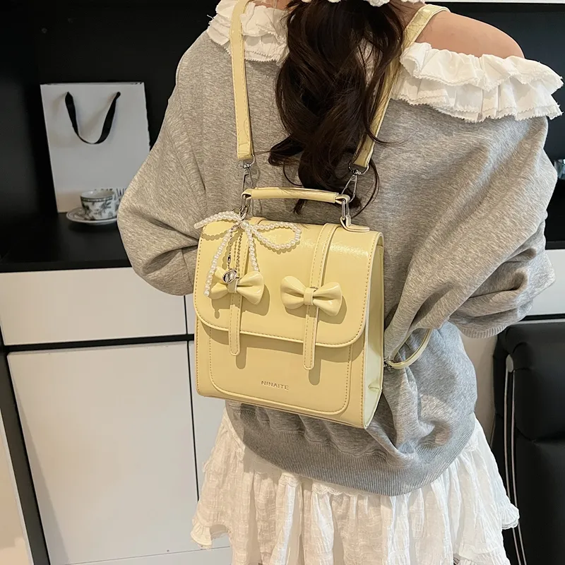 ResNonverba PU Backpack Women's Multicolor-25