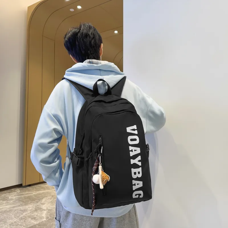 ResNonverba Nylon Backpack Regular Unisex Multicolor-10