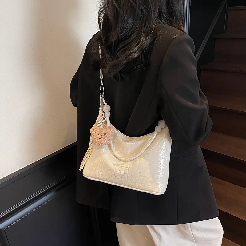 ResNonverba PU Underarm Shoulder Bag Women's Multicolor-1