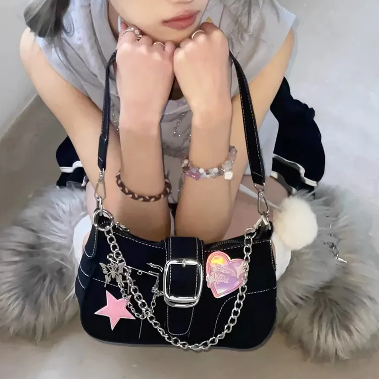 ResNonverba PU Shoulder Bag Crossbody Bag Regular Women's Multicolor-34