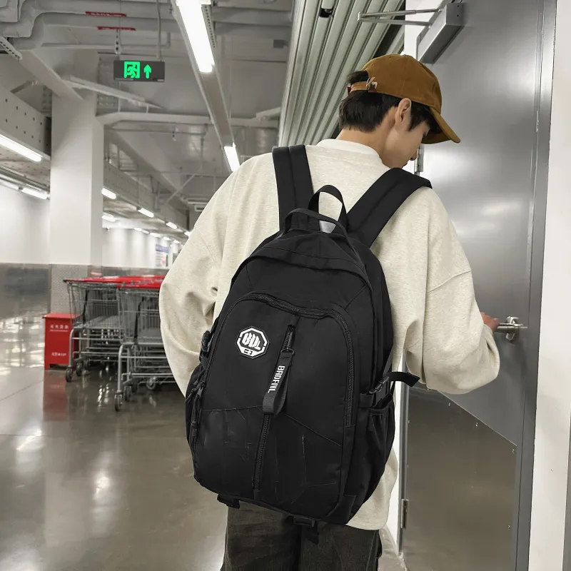 ResNonverba Nylon Backpack Unisex Multicolor-9