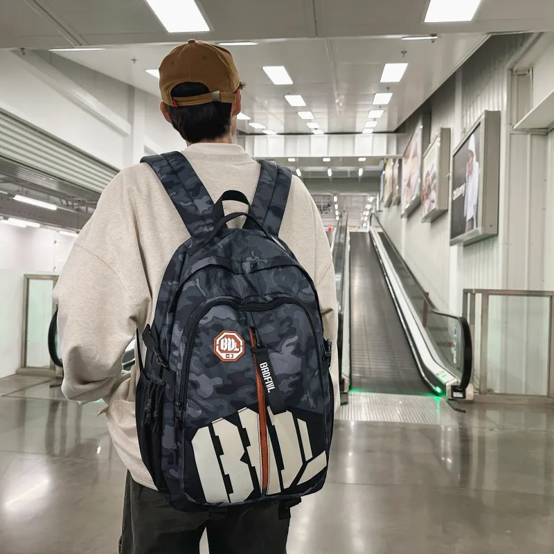 ResNonverba Nylon Backpack Unisex Multicolor-3