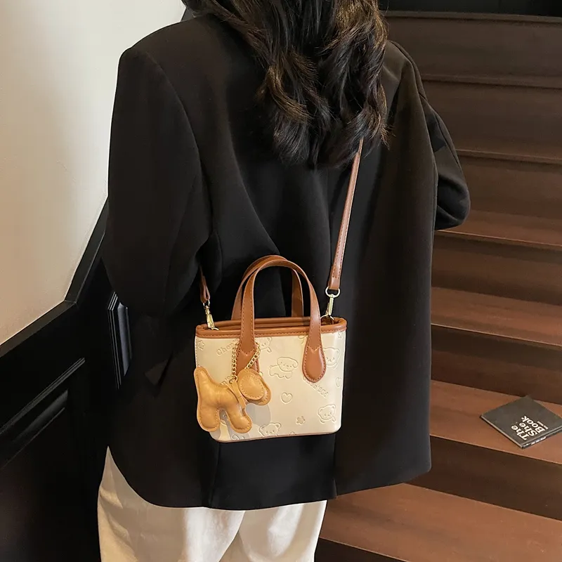 ResNonverba PU One Shoulder Handbag Regular Women's Multicolor-2
