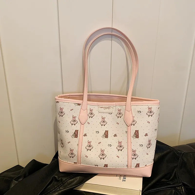 ResNonverba PU Underarm Shoulder Bag Regular Women's Blue/Pink-5