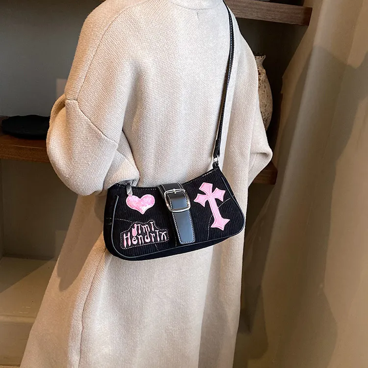 ResNonverba PU Shoulder Bag Crossbody Bag Regular Women's Multicolor-17