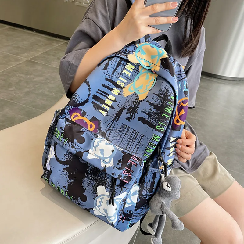 ResNonverba Nylon Backpack Regular Unisex Multicolor-15