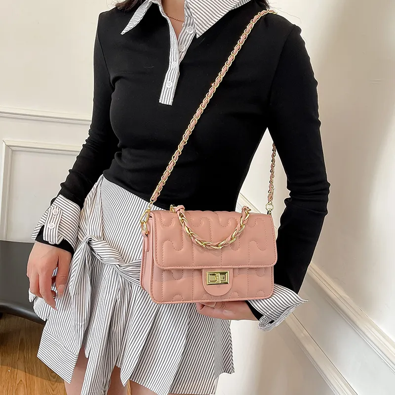 ResNonverba PU Crossbody One Shoulder Handbag Regular Women's Multicolor-19