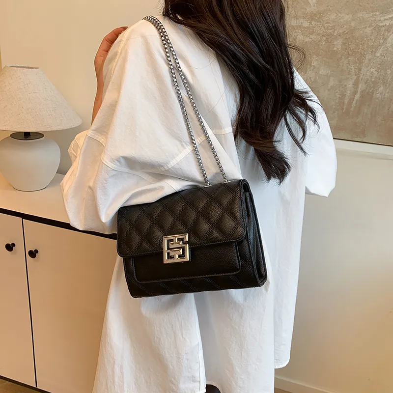 ResNonverba PU Crossbody Bag Women's White/Black-8