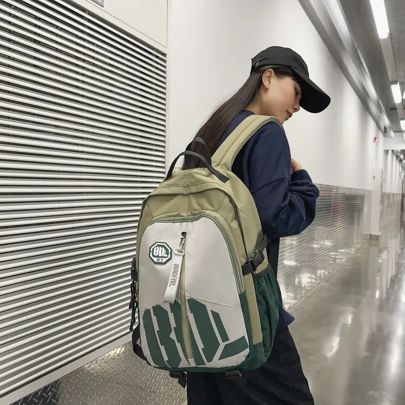 ResNonverba Nylon Backpack Unisex Multicolor-16