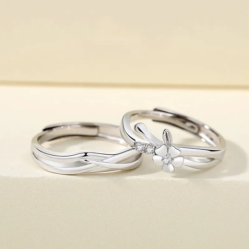 MINGTAIZHUBAO S925 Silver Rings Unisex-4