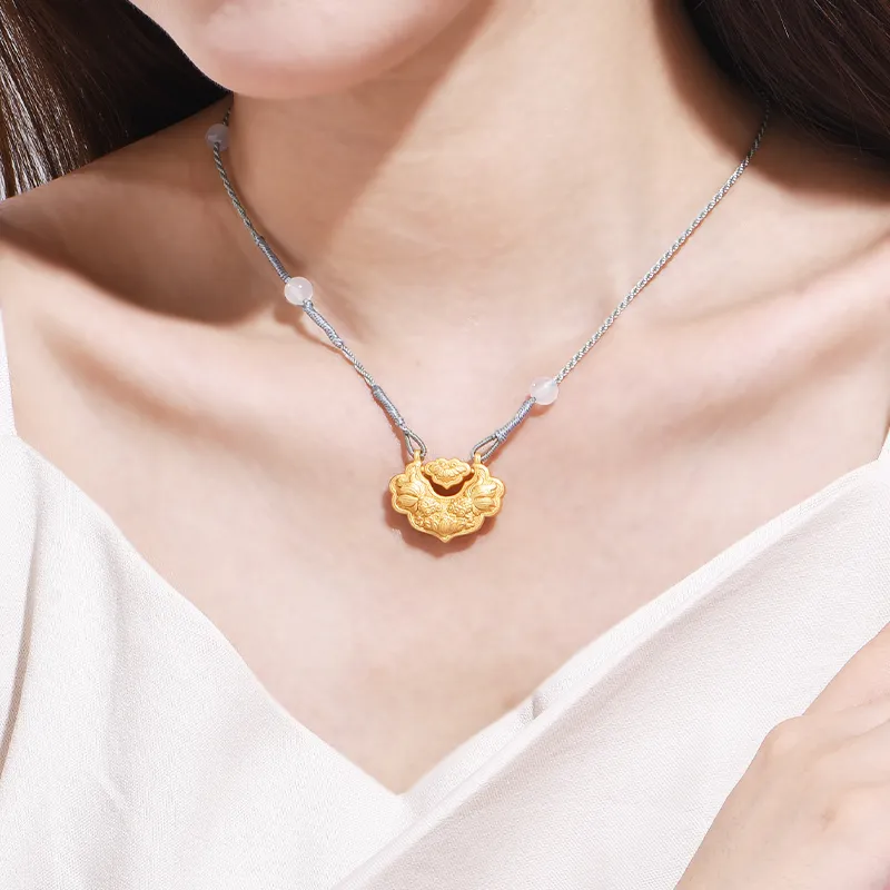 MINGTAIZHUBAO S925 Silver Necklaces Unisex-3
