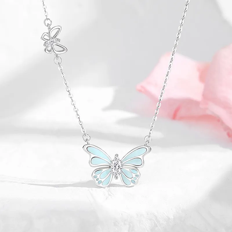 MINGTAIZHUBAO S925 Silver Necklaces Women's-4