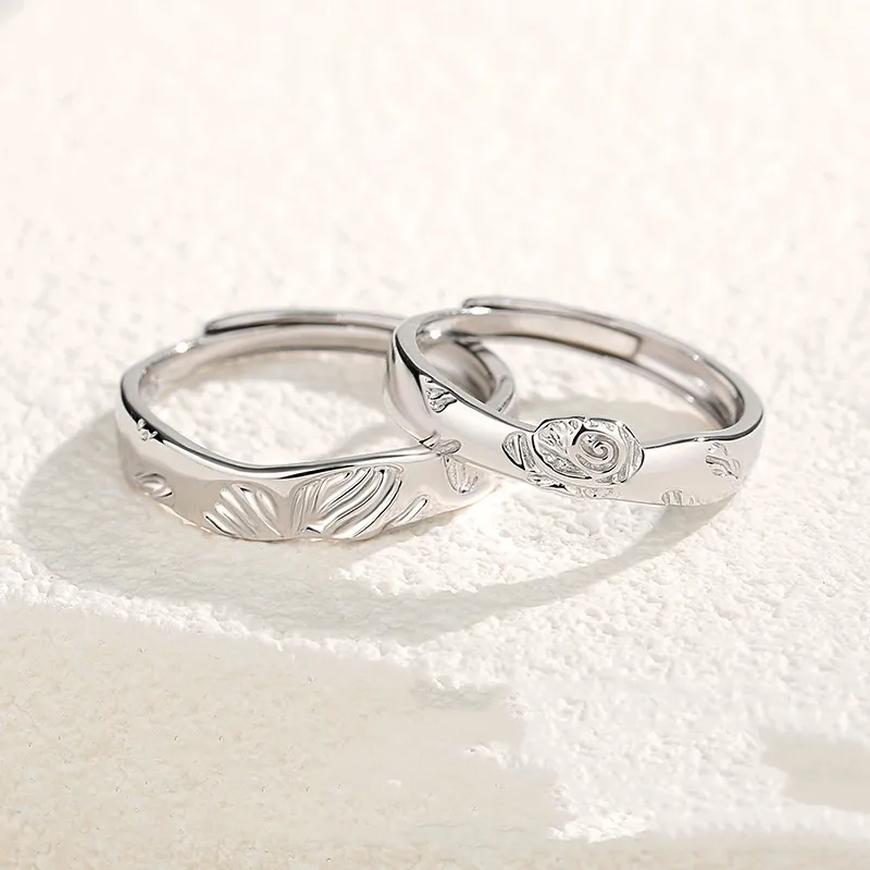 MINGTAIZHUBAO S925 Silver Rings Unisex-3
