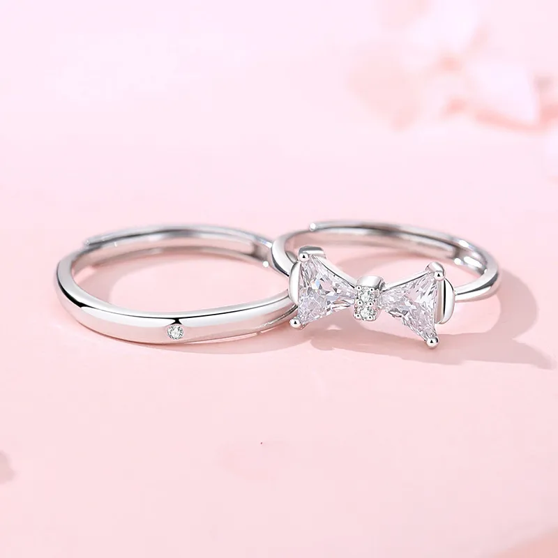 MINGTAIZHUBAO S999 Fine Silver Rings Unisex-4