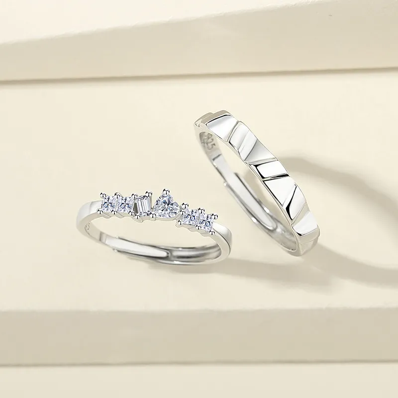 MINGTAIZHUBAO S925 Silver Rings Unisex-2