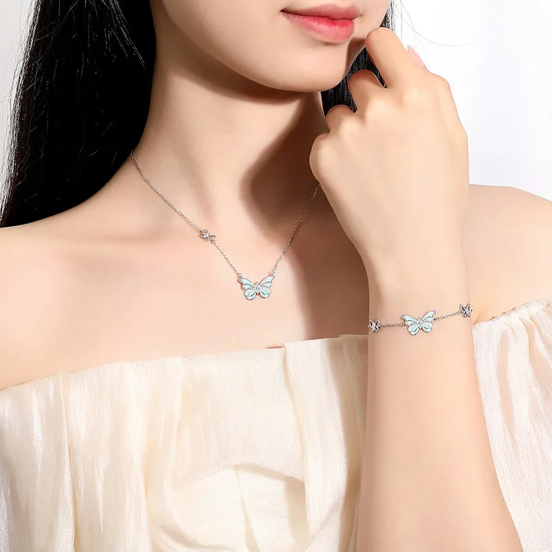 MINGTAIZHUBAO S925 Silver Necklaces Women's-1