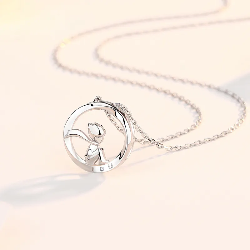 MINGTAIZHUBAO S925 Silver Necklaces Unisex-1