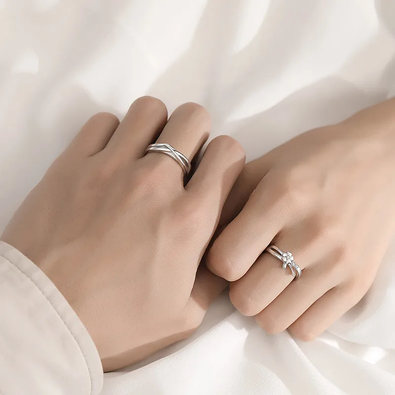 MINGTAIZHUBAO S925 Silver Rings Unisex-5