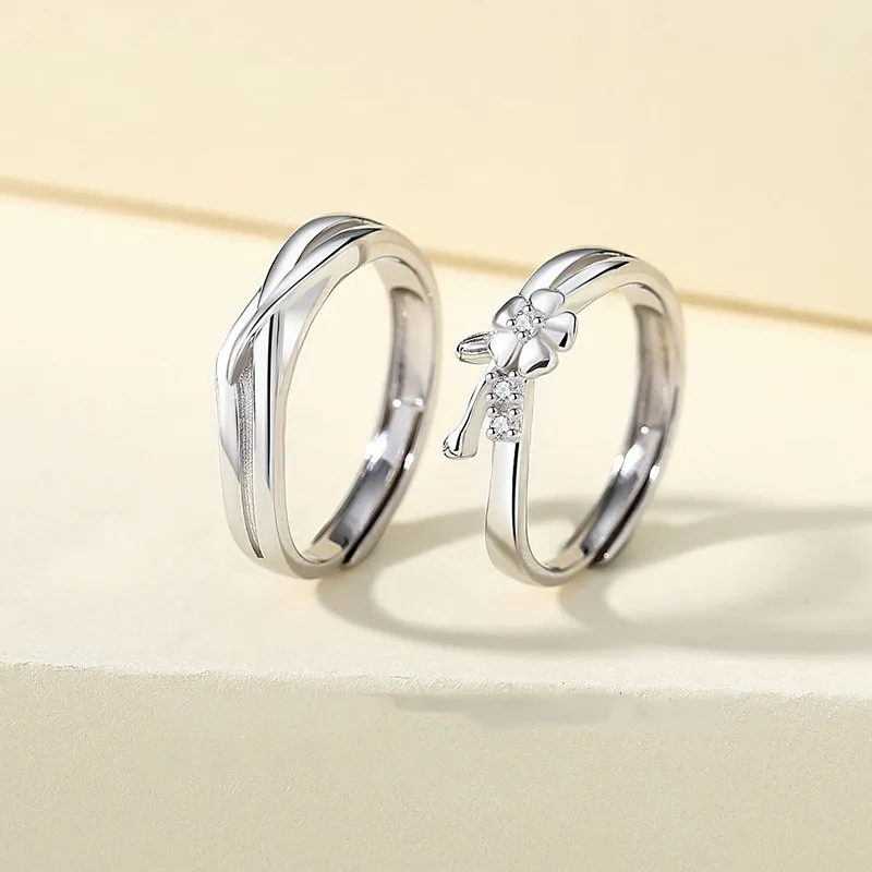 MINGTAIZHUBAO S925 Silver Rings Unisex-6