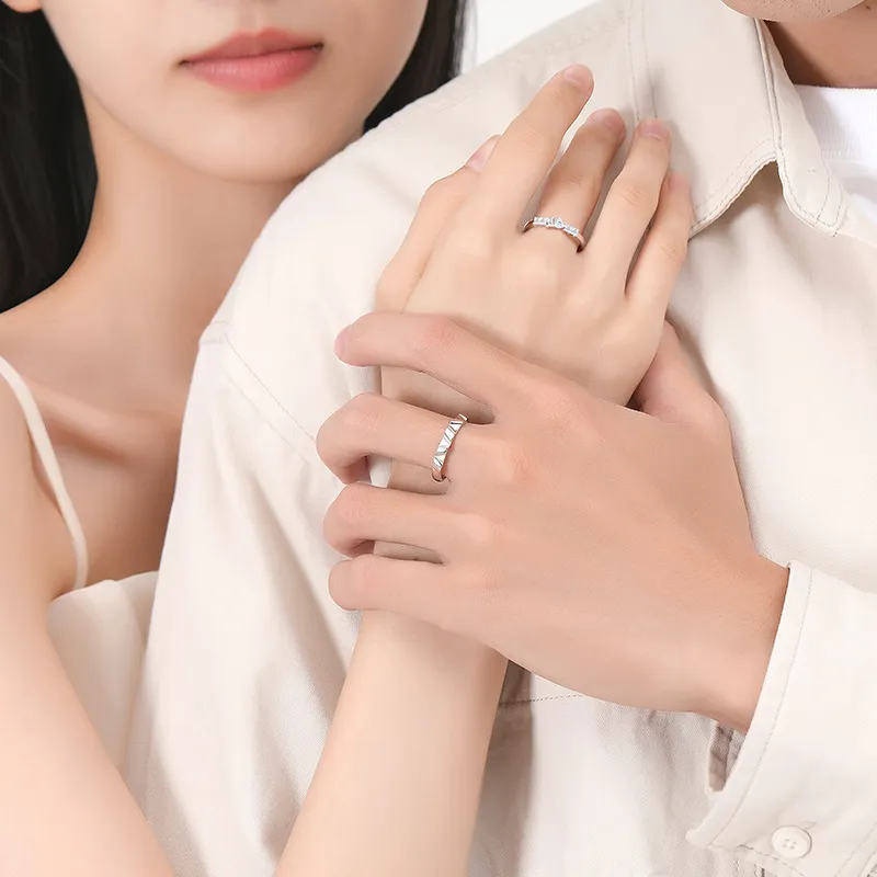 MINGTAIZHUBAO S925 Silver Rings Unisex-1