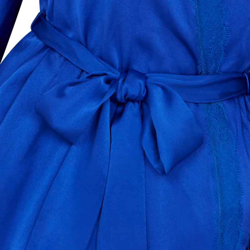 Agent Provocateur Pajama Robe Women's Dark Blue-3