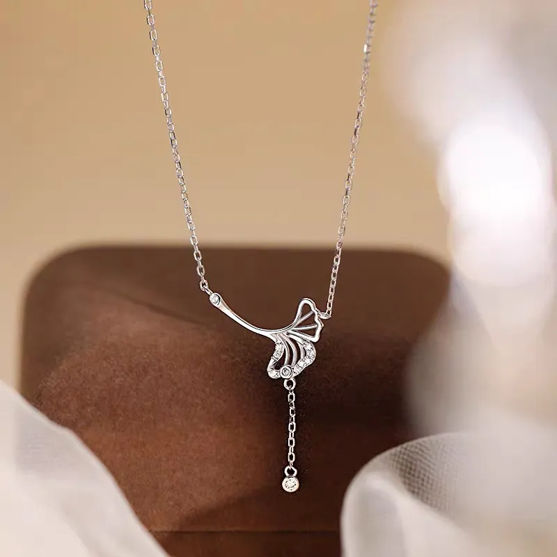VIGG S925 Silver Necklaces Women's-1
