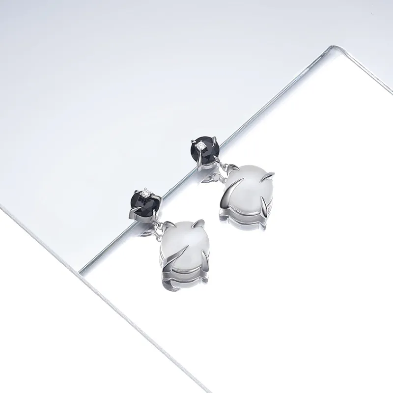 VIGG S925 Silver Earrings Women's-2