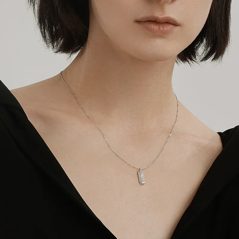 VIGG 925 Sterling Silver Necklaces Women's-2