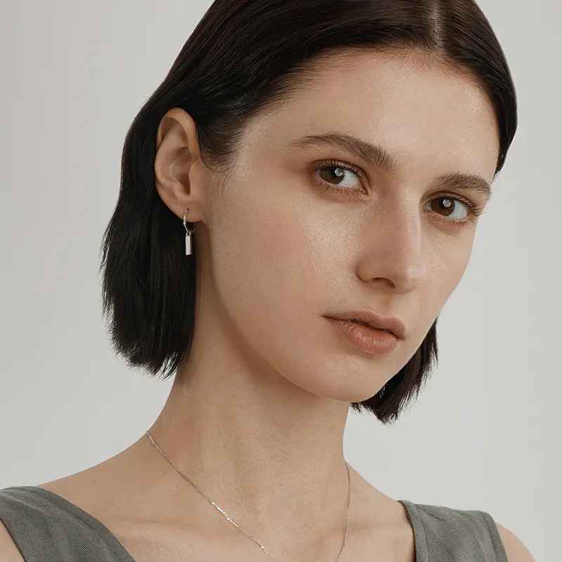 VIGG S925 Silver Earrings Women's-3
