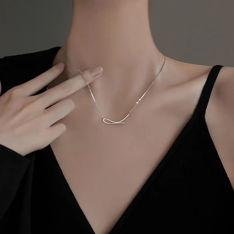 VIGG S925 Silver Necklaces Unisex-2